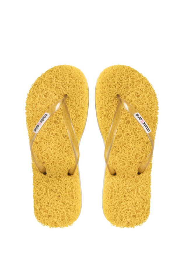 Casual Conforto Feminino Amarelo3