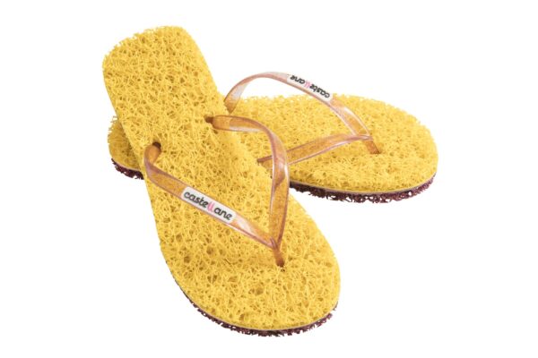 Chinelo Confort Feminino Amarelo