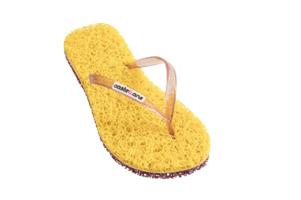 Chinelo Confort Feminino Amarelo