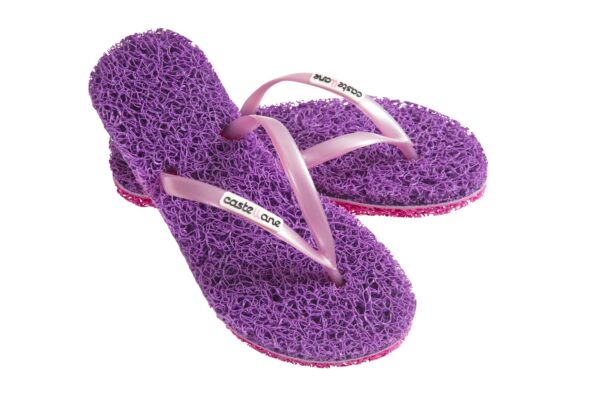 Chinelo Confort Feminino Roxo