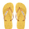 Chinelo Confort Feminino Amarelo