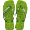 Chinelo Casual Square Feminino Verde Limão